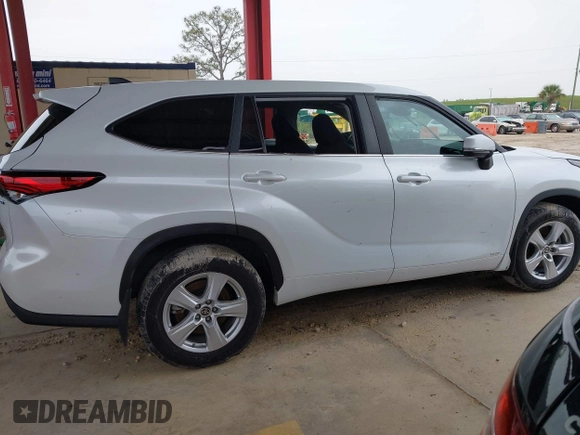 2023 Toyota Highlander Hybrid LE with VIN 5TDBBRCH1PS570363, listed as a IAAI auction lot 42436974 with Not provided miles and . Bid and sale history available at DreamBid. Image 13.