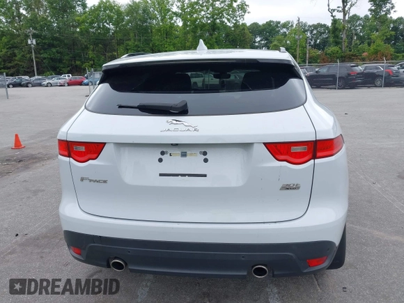 2019 Jaguar F-Pace 25t Prestige with VIN SADCK2GX3KA602396, listed as a IAAI auction lot 42377936 with 58,274 mi miles and . Bid and sale history available at DreamBid. Image 16.