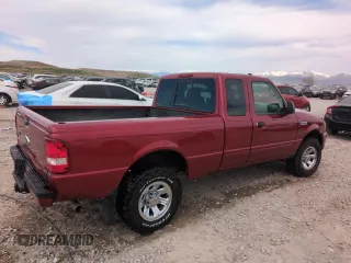 2008 Ford Ranger XLT with VIN 1FTZR45E08PB05066, listed as a Copart auction lot 52857905 with 52,908 mi miles and Salvage Title. Bid and sale history available at carsss.com. Image 3.