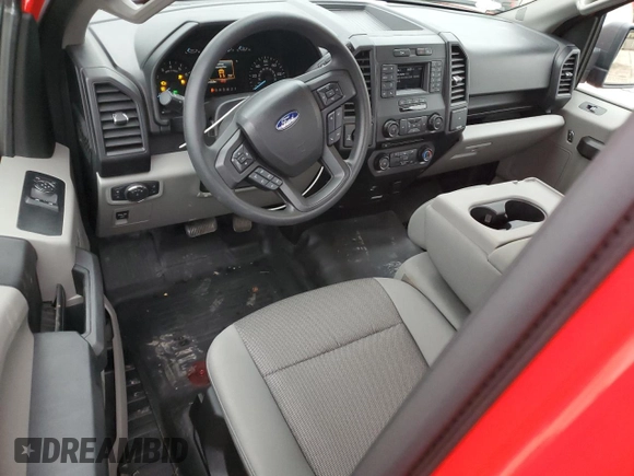 2018 Ford F-150 XL with VIN 1FTMF1EB5JFC94669, listed as a Copart auction lot 82280994 with 16,133 mi miles and Salvage Title. Bid and sale history available at carsss.com. Image 8.