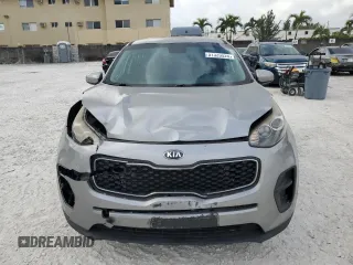 2019 Kia Sportage LX with VIN KNDPM3AC2K7598809, listed as a Copart auction lot 51320525 with 141,826 mi miles and Salvage Title. Bid and sale history available at carsss.com. Image 5.