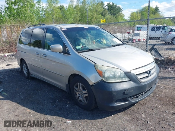 2006 Honda Odyssey EX-L with VIN 5FNRL38716B415078, listed as a IAAI auction lot 42188202 with 246,571 mi miles and . Bid and sale history available at DreamBid. Image 1.