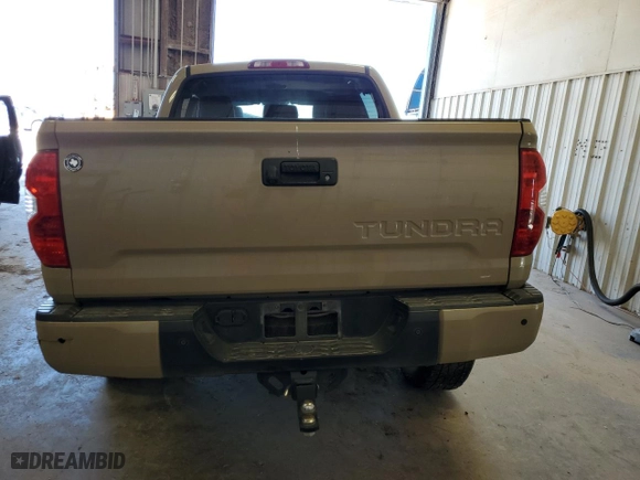 2017 Toyota Tundra 4WD Limited with VIN 5TFHW5F11HX638100, listed as a Copart auction lot 48667665 with 0 mi miles and Non Repairable. Bid and sale history available at carsss.com. Image 6.