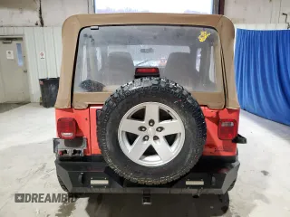 1995 Jeep Wrangler with VIN 1J4FY29S5SP230155, listed as a Copart auction lot 80106004 with 61,628 mi miles and Salvage Title. Bid and sale history available at carsss.com. Image 6.