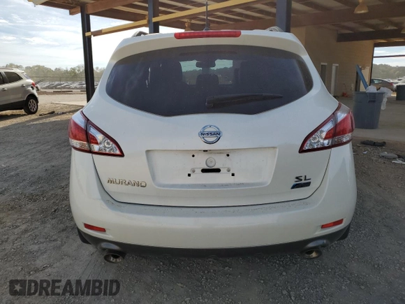 2012 Nissan Murano SV with VIN JN8AZ1MW7CW207439, listed as a Copart auction lot 55770435 with 208,782 mi miles and Salvage Title. Bid and sale history available at carsss.com. Image 6.