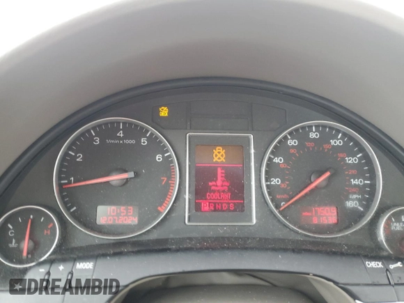 2002 Audi A4 1.8T с VIN WAULC68E62A175144, выставлен на аукционе Copart как лот 83342324 с пробегом 81 536 миль миль и Чистый • Clean title. История ставок и продаж доступна на DreamBid. Изображение 9.