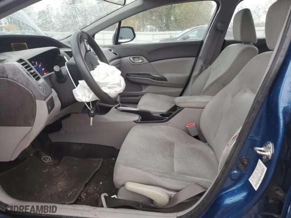 2012 Honda Civic Sdn LX with VIN 19XFB2F59CE069090, listed as a Copart auction lot 49880845 with 117,295 mi miles and Salvage Title. Bid and sale history available at carsss.com. Image 7.