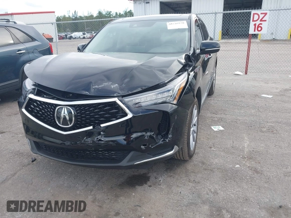 2024 Acura RDX with VIN 5J8TC2H34RL035717, listed as a IAAI auction lot 41229828 with 3,650 mi miles and . Bid and sale history available at DreamBid. Image 6.