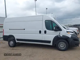 2025 Ram ProMaster Cargo with VIN 3C6MRVHG8SE548996, listed as a IAAI auction lot 42136697 with 3,166 mi miles and . Bid and sale history available at DreamBid. Image 12.