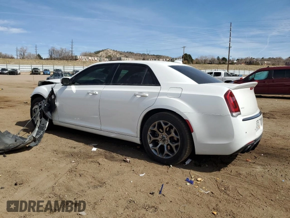 2015 Chrysler 300 with VIN 2C3CCAGG3FH908903, listed as a Copart auction lot 48809095 with 109,850 mi miles and Salvage Title. Bid and sale history available at carsss.com. Image 2.