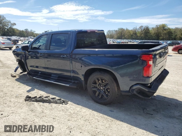 2023 Chevrolet Silverado 1500 RST with VIN 2GCUDEED3P1102891, listed as a Copart auction lot 47861045 with 50,034 mi miles and Salvage Title. Bid and sale history available at DreamBid. Image 2.