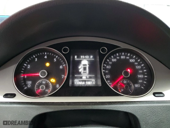 2010 Volkswagen CC Sport with VIN WVWMP7AN7AE548047, listed as a Copart auction lot 52301405 with 137,654 mi miles and Salvage Title. Bid and sale history available at carsss.com. Image 9.