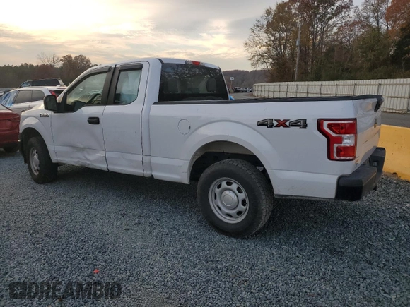2020 Ford F-150 XL with VIN 1FTEX1EB9LKF24189, listed as a Copart auction lot 77400254 with 80,618 mi miles and Salvage Title. Bid and sale history available at carsss.com. Image 2.