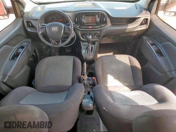 2015 Ram ProMaster City Cargo Tradesman SLT with VIN ZFBERFBT2F6A44762, listed as a Copart auction lot 50658715 with 129,738 mi miles and Clean Title. Bid and sale history available at DreamBid. Image 8.