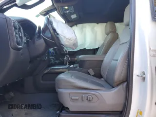 2020 Chevrolet Silverado 1500 LTZ with VIN 3GCUYGED1LG366550, listed as a Copart auction lot 47831655 with 51,271 mi miles and Salvage Title. Bid and sale history available at DreamBid. Image 7.