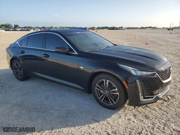 2020 Cadillac CT5 Luxury with VIN 1G6DM5RK3L0153499, listed as a Copart auction lot 59984104 with 0 mi miles and Non Repairable. Bid and sale history available at carsss.com. Image 4.