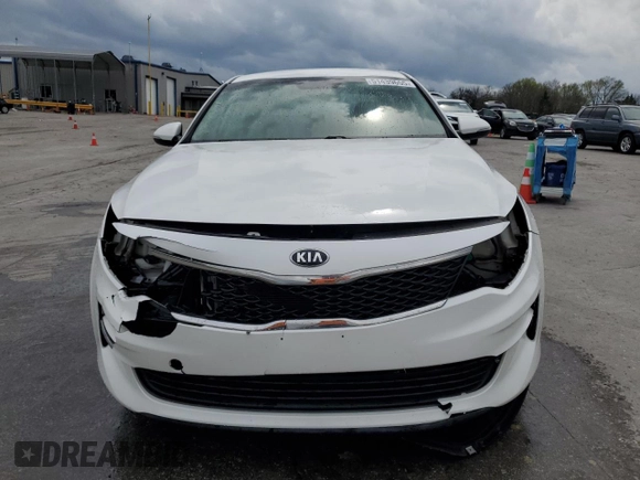 2017 Kia Optima LX with VIN KNAGT4L39H5174955, listed as a Copart auction lot 51439655 with 89,325 mi miles and Salvage Title. Bid and sale history available at carsss.com. Image 5.