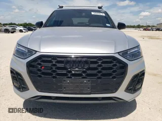 2023 Audi SQ5 Premium Plus with VIN WA1B4AFY0P2143894, listed as a Copart auction lot 59869514 with 10,606 mi miles and Salvage Title. Bid and sale history available at carsss.com. Image 5.