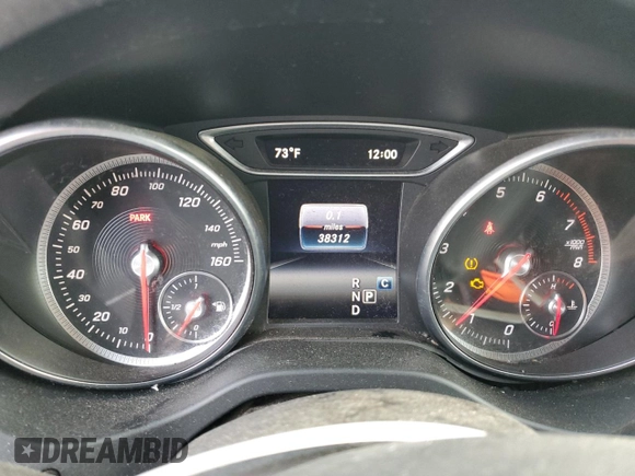 2018 Mercedes-Benz CLA with VIN WDDSJ4EB3JN613702, listed as a Copart auction lot 50105423 with 38,312 mi miles. Bid and sale history available at carsss.com. Image 9.