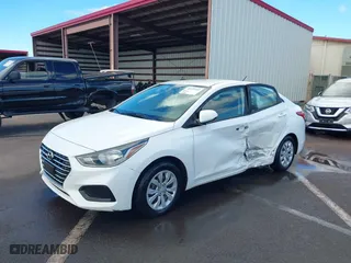 2020 Hyundai Accent SE with VIN 3KPC24A65LE106067, listed as a IAAI auction lot 40255541 with 53,644 mi miles. Bid and sale history available at carsss.com. Image 17.
