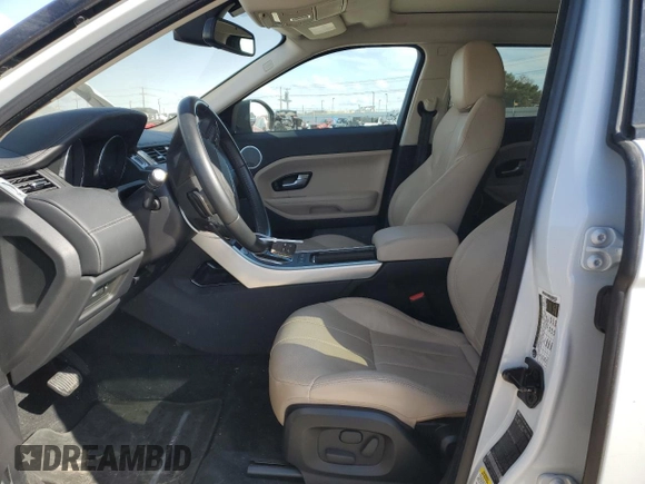 2015 Land Rover Range Rover Evoque Prestige with VIN SALVV2BG4FH049718, listed as a Copart auction lot 47558245 with 55,993 mi miles and Salvage title. Bid and sale history available at DreamBid. Image 7.