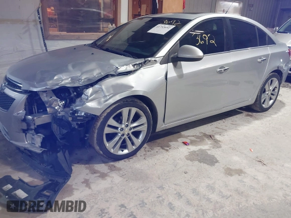 2011 Chevrolet Cruze LTZ with VIN 1G1PH5S98B7144253, listed as a IAAI auction lot 41753692 with 208,873 mi miles and . Bid and sale history available at DreamBid. Image 17.