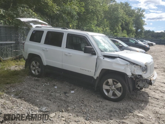 2015 Jeep Patriot Limited with VIN 1C4NJRCB2FD117682, listed as a Copart auction lot 68934394 with Not provided miles and Salvage title. Bid and sale history available at DreamBid. Image 4.