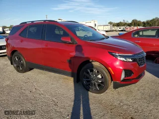 2023 Chevrolet Equinox RS with VIN 3GNAXMEGXPL226693, listed as a Copart auction lot 87454394 with 4,896 mi miles and Salvage Title. Bid and sale history available at carsss.com. Image 4.