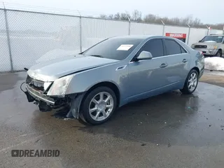2008 Cadillac CTS RWD w/1SA with VIN 1G6DF577880144992, listed as a IAAI auction lot 41437908 with 158,723 mi miles. Bid and sale history available at carsss.com. Image 19.