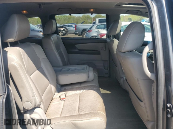 2013 Honda Odyssey EX-L with VIN 5FNRL5H62DB050667, listed as a Copart auction lot 55696425 with 209,435 mi miles and Clean Title. Bid and sale history available at carsss.com. Image 11.