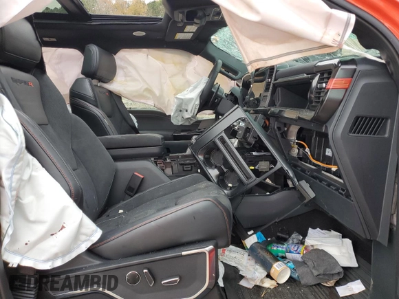 2023 Ford F-150 Raptor with VIN 1FTFW1RJ0PFC92699, listed as a Copart auction lot 83548604 with Not Provided miles and Salvage Title. Bid and sale history available at DreamBid. Image 7.
