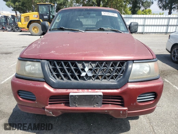 2002 Mitsubishi Montero Sport ES with VIN JA4LS21HX2J043968, listed as a Copart auction lot 53082995 with 230,925 mi miles and Clean Title. Bid and sale history available at carsss.com. Image 5.