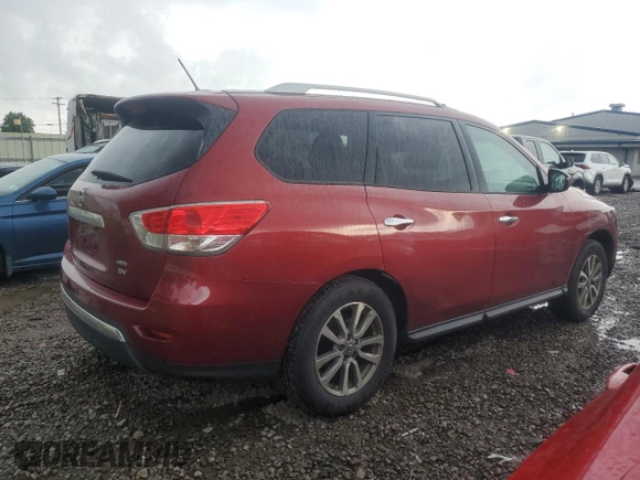 2013 Nissan Pathfinder SL with VIN 5N1AR2MM3DC617654, listed as a Copart auction lot 63143545 with 119,359 mi miles and Clean title. Bid and sale history available at DreamBid. Image 3.