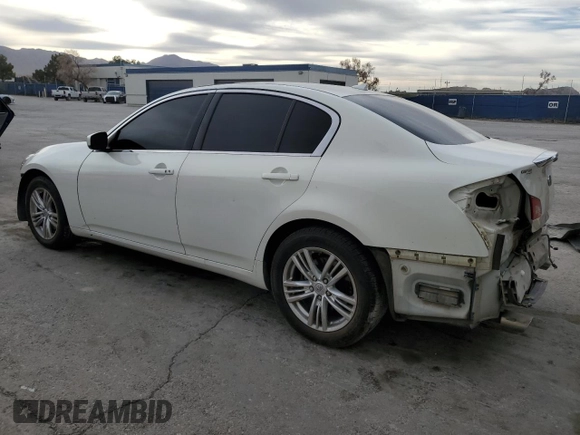 2012 Infiniti G37 x with VIN JN1CV6AR0CM975080, listed as a Copart auction lot 87237924 with 119,504 mi miles and Clean Title. Bid and sale history available at DreamBid. Image 2.