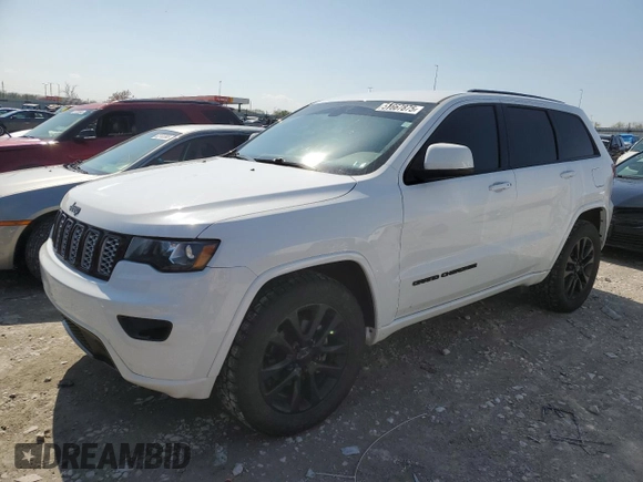 2017 Jeep Grand Cherokee Laredo with VIN 1C4RJFAG4HC919125, listed as a Copart auction lot 51667875 with 90,828 mi miles and Salvage Title. Bid and sale history available at carsss.com. Image 1.