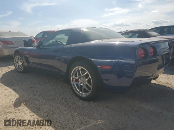 2004 Chevrolet Corvette Z06 with VIN 1G1YY12S545126887, listed as a Copart auction lot 76191164 with 0 mi miles and Salvage Title. Bid and sale history available at carsss.com. Image 2.