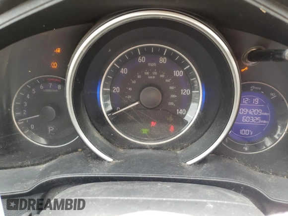2015 Honda Fit EX-L with VIN 3HGGK5H8XFM752117, listed as a Copart auction lot 64971374 with 94,209 mi miles and Non Repairable. Bid and sale history available at carsss.com. Image 9.