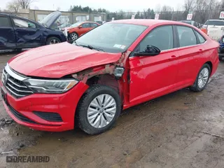 2019 Volkswagen Jetta S with VIN 3VWC57BU8KM181238, listed as a IAAI auction lot 42022715 with 92,046 mi miles. Bid and sale history available at carsss.com. Image 2.