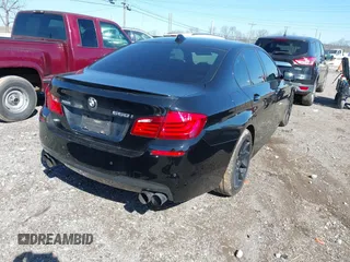 2013 BMW 5 Series 550i xDrive with VIN WBAFU9C54DDY70243, listed as a IAAI auction lot 41812862 with 85,758 mi miles and . Bid and sale history available at carsss.com. Image 4.