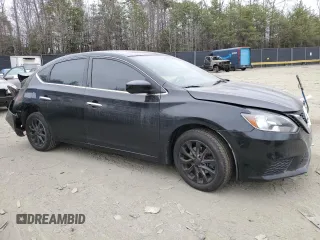 2019 Nissan Sentra S with VIN 3N1AB7AP1KY378746, listed as a Copart auction lot 47758245 with 103,051 mi miles and Salvage Title. Bid and sale history available at carsss.com. Image 4.
