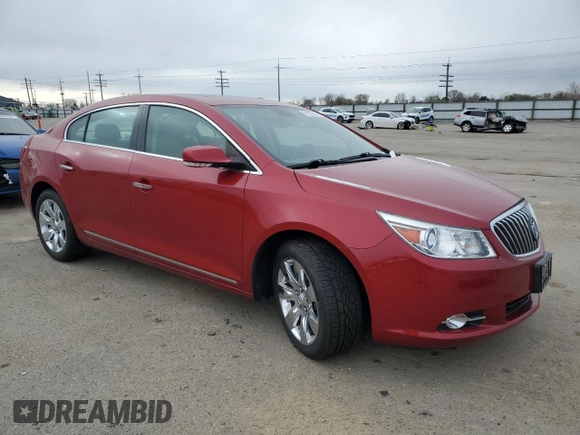 2013 Buick LaCrosse Premium 2 with VIN 1G4GH5E3XDF283190, listed as a Copart auction lot 51021605 with 60,630 mi miles and Salvage title. Bid and sale history available at DreamBid. Image 4.