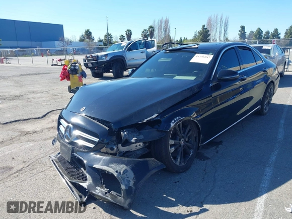 2021 Mercedes-Benz C 300 with VIN W1KWF8DB1MR645573, listed as a IAAI auction lot 41756047 with Not provided miles and . Bid and sale history available at DreamBid. Image 16.