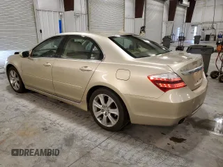 2009 Acura RL Tech Pkg with VIN JH4KB26669C001318, listed as a Copart auction lot 78960464 with 135,333 mi miles and Salvage Title. Bid and sale history available at carsss.com. Image 2.