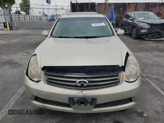 2006 Infiniti G35 with VIN JNKCV51E46M500281, listed as a Copart auction lot 54329375 with 231,730 mi miles and Clean Title. Bid and sale history available at carsss.com. Image 5.