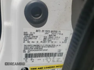 2013 Ford Expedition Max Limited z VIN 1FMJK2A50DEF30347, wystawiony jako Copart lot #56120935 z przebiegiem 193 856 mil mil oraz Szkoda całkowita • Salvage title. Historia ofert i sprzedaży dostępna na DreamBid. Obrazek 13.