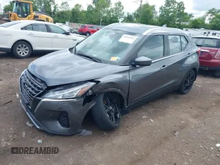 2023 Nissan Kicks SV with VIN 3N1CP5CV2PL488154, listed as a IAAI auction lot 42243416 with 36,535 mi miles and . Bid and sale history available at DreamBid. Image 17.