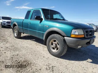 1998 Ford Ranger XL with VIN 1FTZR15UXWPB13999, listed as a Copart auction lot 46930095 with 219,601 mi miles and Salvage Title. Bid and sale history available at DreamBid. Image 4.