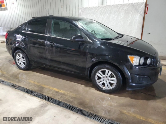 2016 Chevrolet Sonic LT with VIN 1G1JC5SB5G4142606, listed as a Copart auction lot 86384364 with 76,200 mi miles and Salvage Title. Bid and sale history available at carsss.com. Image 4.