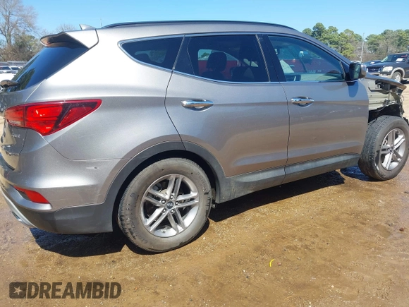 2018 Hyundai Santa Fe Sport 2.4L with VIN 5XYZU3LB5JG571084, listed as a IAAI auction lot 41764986 with 64,148 mi miles. Bid and sale history available at carsss.com. Image 4.