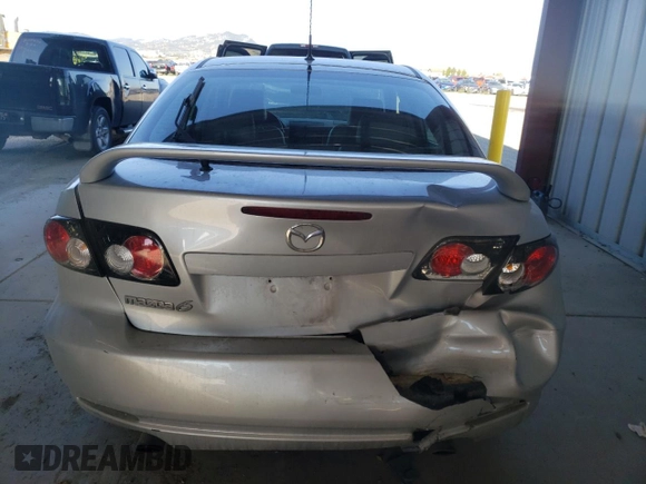 2007 Mazda 6 i Sport VE with VIN 1YVHP84C975M02334, listed as a Copart auction lot 45451684 with 129,732 mi miles and Clean Title. Bid and sale history available at DreamBid. Image 6.